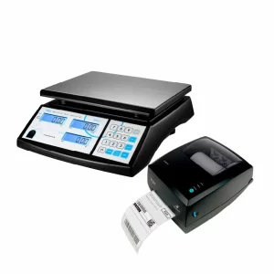 Home kit impressora térmica l42 pro full e balança 30kg 10g dp30t